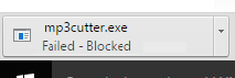error de Chrome .exe