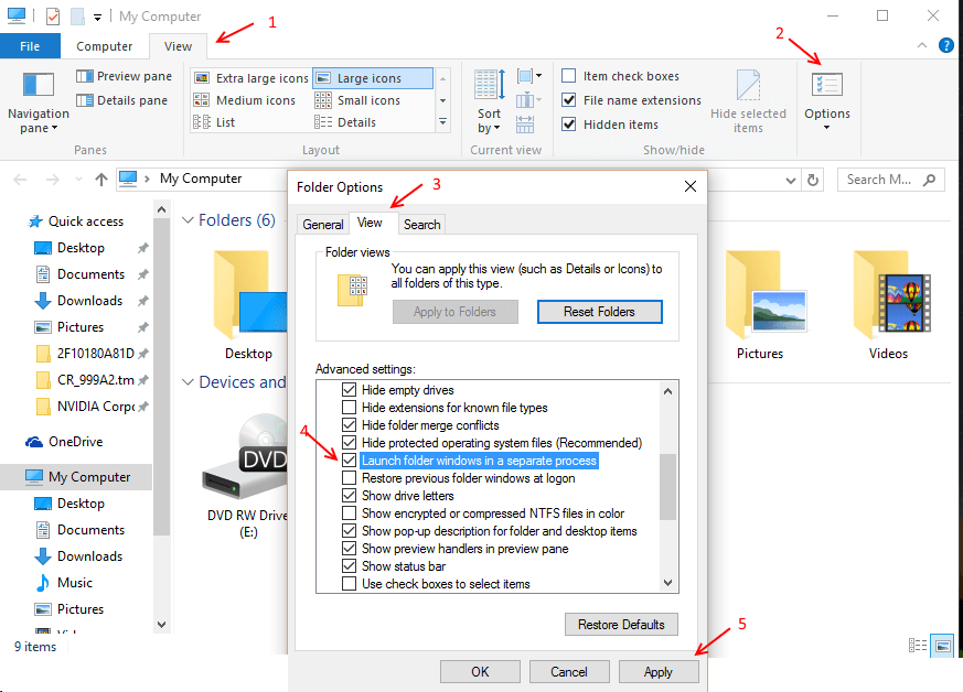 launch-file-explorer-seperate-process