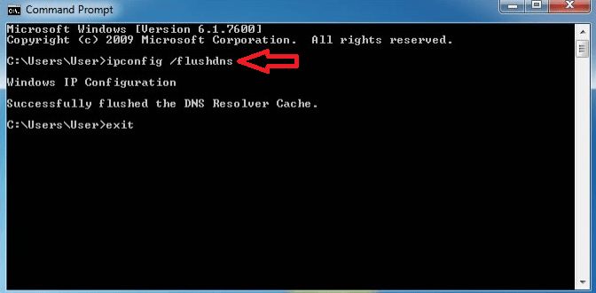 flush dns